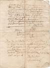 (PERU.) Group of 3 Peruvian manuscript documents.